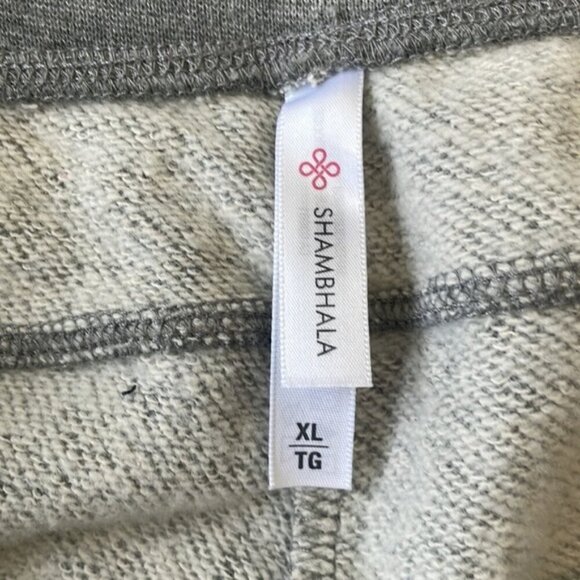 NWT Shambhala Heather Grey Cotton Shorts - Size XL - Picture 3 of 4